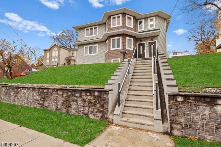 Step into a residence that redefines upscale living- a spacious 4-bedroom, 4-full bath, plus bonus office/storage room, luxury apartment designed for those who value both elegance and convenience. This home offers an extraordinary blend of modern design, thoughtful amenities, and lifestyle-enhancing features, making it truly one of a kind. The heart of the home is a seamless living, dining, and kitchen space, perfect for entertaining or enjoying quiet evenings. 4 large bedrooms, each with access to beautifully appointed bathrooms, provide comfort and privacy for every member of the household. Storage is never an issue, with several walk-in closets offering ample room for clothing, accessories, and seasonal items. A full laundry room adds convenience and efficiency to your daily routine. Breathtaking views of the Manhattan skyline, bring the energy of the city into your living space while you enjoy the tranquility of your private retreat. Rare in apartment living, this home includes a garage, private driveway, and dedicated parking spaces for ultimate convenience. Enjoy a beautifully maintained yard, ideal for outdoor gatherings, relaxation, or simply soaking up the fresh air. Snow removal and lawn maintenance are fully handled by the landlord, ensuring a worry-free lifestyle year-round. This residence offers the perfect balance of urban sophistication and suburban tranquility. This home is just minutes to all major NYC transportation, shopping, and top-rated school systems.