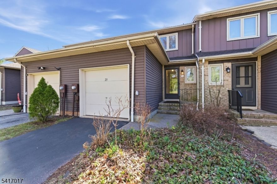 Welcome home to this warm and inviting two-bedroom, two and one half-bath townhome offering both comfort and convenience. Head inside to a bright, spacious floor plan accented by newer flooring throughout the main level. The kitchen features newer quartz countertops and appliances. The expansive living room is filled with natural light and opens through slider doors to a private deck perfect for grilling, entertaining, or relaxing while taking in peaceful open space views. All first-floor windows and sliding door were replaced in 2023 for improved comfort and efficiency. Upstairs, you?ll find two generously sized bedrooms, including a primary suite complete with an ensuite bath and three large closets. A second bedroom and a full hall bath complete the upper level. A large, partially finished dry basement offers flexible space for hobbies, entertaining or future expansion, and includes a utility room. Additional recent improvements include a new air conditioner installed in 2026. The attached one-car garage provides direct entry to the first floor for everyday convenience. Residents of Flemington South Estates enjoy a low-maintenance lifestyle with access to fantastic amenities, including an outdoor pool, tennis courts, and a playground?all just moments from local shops, restaurants, and everything Flemington has to offer.