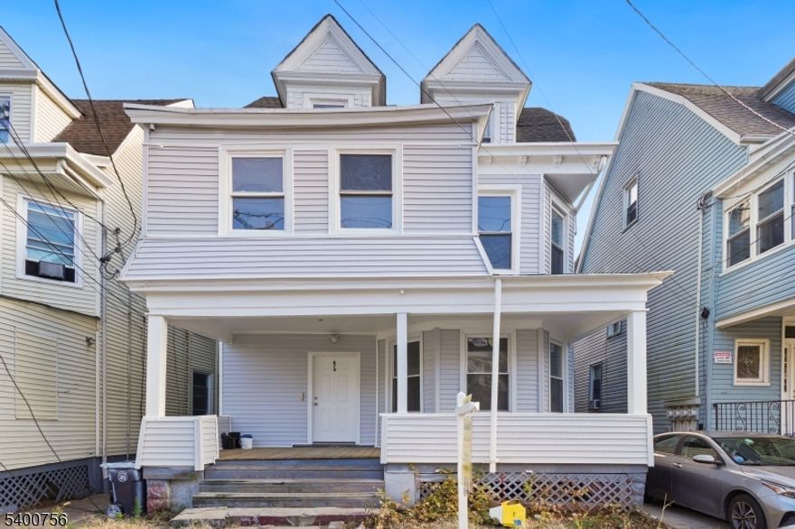 See it for yourself! This spacious 3 family home is perfect for an owner occupant or investor. This first floor features 3 bedrooms, 2 bathrooms, a large eat-in kitchen and living room. The second floor unit features 3 bedrooms with one of the bedrooms having its own private bathroom, living room and eat in kitchen. The third floor unit is a spacious one bedroom apartment with a living room and eat-in kitchen. The full unfinished basement offers additional potential for added living space. Location is great for those looking for a home that is commuter friendly. This home is located near parks, restaurants, hospital and public transportation. All units have separate utilities.