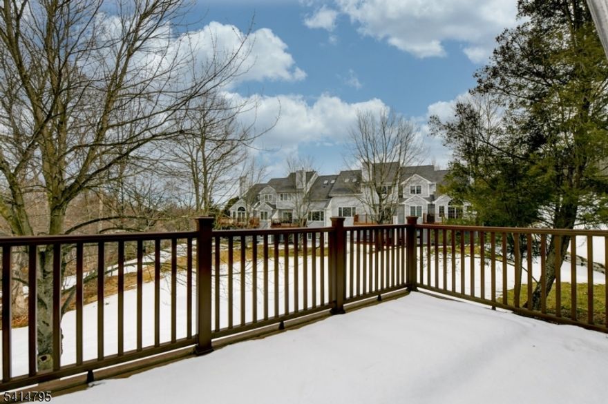 Spacious approx 2,525 sqft end-unit townhome in the highly sought-after Changebridge at Montville community. Set in a park-like setting with open green space, this move-in ready home offers the space and layout today's buyers are searching for.The main level features an attached garage, first-floor laundry, powder room, and private home office. The eat-in kitchen flows into a formal dining room and bright living room with fireplace and deck access, ideal for entertaining and everyday living.Upstairs offers 3 generous bedrooms. The primary suite includes a massive walk-in closet plus secondary closet and a bath with double sinks, soaking tub, and separate shower. 1 of the secondary bedroom features two closets, attic access, and direct hall bath entry.The finished walkout basement adds valuable living space with brand new carpet, a full bath, large recreation area, and bonus room perfect for a playroom, gym, guest space, or second office. Brand new hot water heater.Community amenities include clubhouse, swimming pool, and tennis courts. Pet friendly, confirm with HOA.Prime commuter location near Lakeland Bus Lines in Parsippany-Troy Hills, NJ Transit park and ride in Wayne, and Towaco Station in Montville. Approx 35 minutes to Manhattan, 25 minutes to Newark Liberty International Airport, and 15 minutes to Rockaway Townsquare and Willowbrook Mall. Close to Routes 46, 287, 80, and 280. This is truly an unbeatable location offering both lifestyle and long term value.