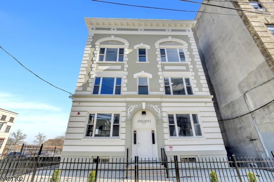 Modern living meets city charm in this stylishly rebuilt Studio apartment at 155"157 Clifton Avenue, Newark, located directly across from the iconic Cathedral Basilica of the Sacred Heart. This beautiful unit features an open-concept living, kitchen and dining area, complete with stainless steel appliances, including a refrigerator, ceiling-mounted ductless heating and cooling systems, and in-unit laundry hookups all thoughtfully designed for comfortable, low-maintenance living. Set within a recently updated building, residents also enjoy shared access to a yard, a rare perk in city living. Take a relaxing stroll through nearby Branch Brook Park or explore everything Newark has to offer just minutes from downtown dining, shopping, concerts, and the Prudential Center. Convenient public transportation nearby makes commuting effortless. Tenant pays gas and electric only. No pets permitted. Some photos may be virtually staged.  Pictures may not be of actual unit.