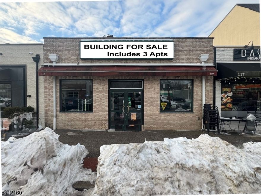 In the center of Watchung Plaza surrounded by a desirable residential neighborhood convenient to shopping, dining and NYC commute. This is a commuter?s delight. The accessibility and charm of this area results in stable tenants and low vacancy for both residential and retail units. Apartment #1 has LR, BR, newer EIK, newer bath with shower. Apartment #2 is LR,BR, new EIK, newer bath with shower. Apartment #3 is a 3 room studio efficiency, One room has a refrigerator and sink, no cooking. Appliances provided. There is parking on Watchung Ave and a municipal parking lot behind the building.