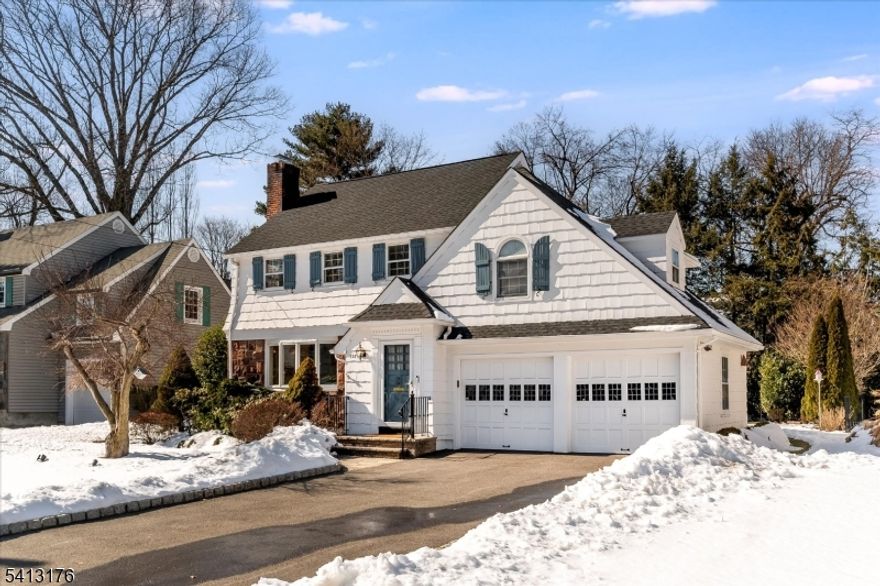 Make your dreams a reality tucked away on a picturesque cul-de-sac in Glen Rock,this spacious Colonial offers exceptional curb appeal & the perfect canvas to infuse your own sophisticated style & design.A welcoming EF w/coat closet introduces an elegant LR anchored by a wood-burning fpl w/classic mantle & custom built-ins,all illuminated by natural light streaming through a generous bay window.The open-concept layout seamlessly connects the FDR to a large,updated kitchen w/a nook for working or hobbies,& an inviting FR highlighted by a vaulted ceiling & skylights-ideal for both everyday living & effortless entertaining.From the FR,step out onto the expansive deck overlooking an incredible,park-like backyard.The space features a gas grill & motorized awning,creating the ultimate setting for outdoor gatherings,barbecues,& relaxing evenings at home.The 1st level is thoughtfully completed by a PR,side mudrm entrance,& direct access to the attached 2-car garage.Upstairs,4 BRs,including a charming suite,offer abundant cedar closet storage,while a walk-up attic provides valuable additional space.The finished lower level adds versatility w/a rec rm featuring a charming retro bar,laundry area,& extensive storage.Enjoy all that Glen Rock is known for- top-rated schools,seamless NYC commute,vibrant downtown w/dining & shopping,& the beloved town pool.This is a rare opportunity to put down roots in one of Bergen County's most desirable communities & create your own happily ever after.