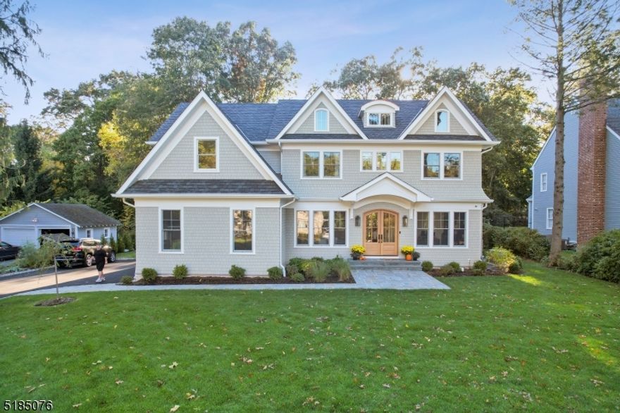 Build your dream house in a terrific Short Hills location! 6352 Sq Ft Custom home to be built by Jack Alpert w/ a great open floor plan & high ceilings (10' on 1st level & basement, wide plank white oak hardwood floors, designed by AHM Architects, LLC, in an ideal location - a quiet street in top ranked Deerfield Elementary School District. The 1st level features stunning gourmet eat-in kitchen w/ Best of the best Subzero, Wolf, 2 Miele DW, beautiful cabinetry w/ quartz counters & backsplash, totally open to massive family room w/fireplace & French doors to patio. Formal dining room perfect for entertaining, library w/fireplace perfect for working from home, in-law suite w/ beautiful bath & easy access to attached 3 car heated garage w/EV charger. 2nd level w/ 9' ceilings, lux primary bedroom suite w/12' vaulted ceiling, 2 WICs, balcony overlooking park-like property, spa-like primary bath w/ soaking tub & stall shower w/radiant heated floors, plus study or home office. 3 more en suite bedrooms w/ WICs, all of generous proportions & gathering area or potential bedroom, conveniently located laundry room. Beautifully finished walkout lower level w/wet bar, great ceiling height for buyer to add a golf simulator, glass wine room, rec room, media room or gym room w/glass walls, & bedroom suite. Every amenity w/ a generator, wired Crestron AV system, Surveillance Cameras! Plenty of room for a pool! Can be customized at this point. Photos are of Builder's most recent home build.