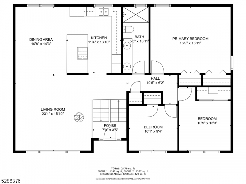 Main image without alt text