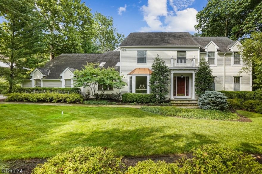 Beautifully landscaped, tree-lined home available in Deerfield! This expansive colonial features a newly updated kitchen, charming library, and three car garage. Aside from the common areas, the first floor includes a bedroom and full bath, convenient to side entrance and closet space galore. Upstairs you'll find the impressive master suite, complete with HUGE walk-in closet, wine fridge, sitting area, private balcony and attached bonus room. Three other bedrooms and an additional full bath round out the top floor. The finished basement is a perfect for relaxing or a rec room, including a half bath and potential 6th bedroom. With welcoming spaces around every turn, it's easy to picture yourself making this house into your dream home!