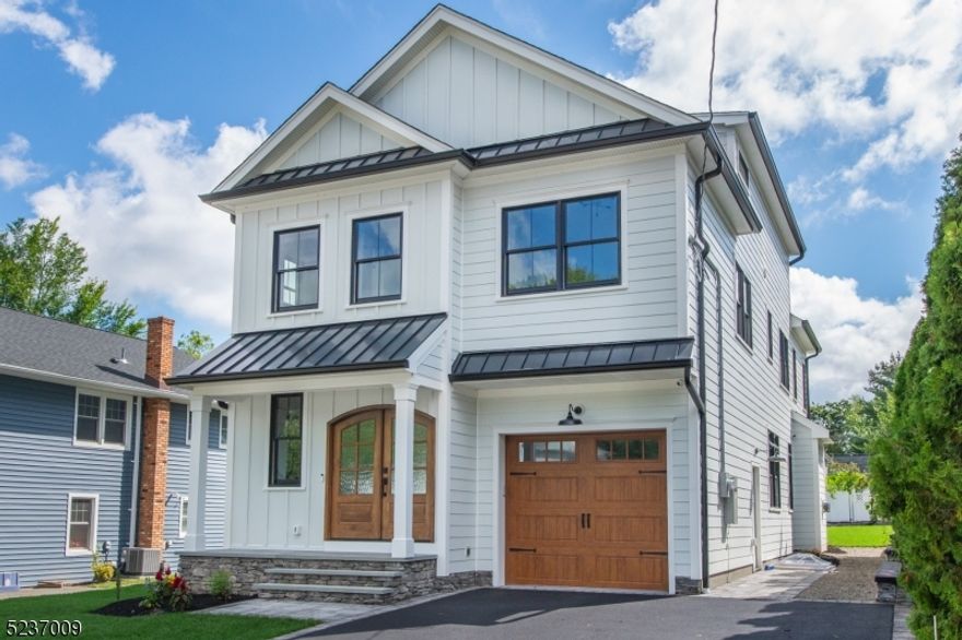 Only .2 miles away from downtown Chatham & DIRECT NYC TRAIN! Welcome to a rare & TRULY CUSTOM NEW CONSTRUCTION HOME. Built w. love & PREMIUM UPGRADES Throughout! Not your cookie cutter builders grade. TOP QUALITY CONSTRUCTION & FINISHES. Solid white oak floors & Anderson 400 series windows flood every corner with natural light. The chef's kitchen is a culinary haven, w. a full-size pantry, a sprawling center island w. prep sink, & top-of-the-line appliances. The kitchen seamlessly flows into a grand family room adorned w. beautiful trim and custom cabinetry, offering stunning views of your lush oversized backyard. Whether it's holiday gatherings around the fireplace or a tranquil morning coffee in your cozy sitting room, this home is designed for every occasion. Upstairs, find oversized bedrooms, including a full guest ensuite. The master suite is a lavish oasis, boasting decorative trim, vaulted ceilings, & a closet that's a dream for the ultimate shopper. The spa-like master bath offers serenity & privacy. The third floor is a versatile space, complete w. a powder room, ideal for a playroom or office. The full finished basement is an entertainer's paradise, w. a media room w. a wet bar & fireplace & gym. Find Egress private au pair suite, a secondary laundry room. Boasting a full house surround sound system, a comprehensive 360-degree security system, 4 separate zones for temperature control, EV Charger, Sprinklers, & Many more upgrades! Includes 10 Year Builders Warranty!