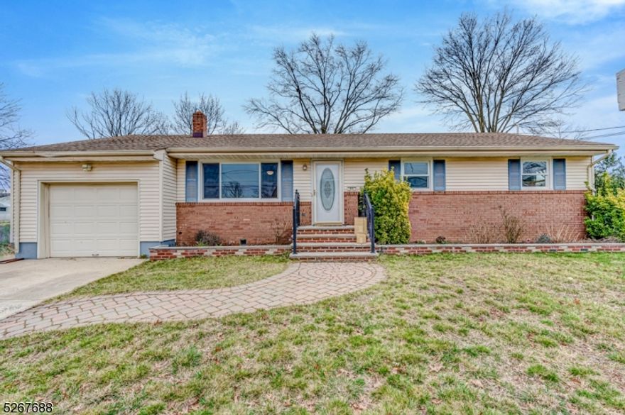 Prime Somerset Location: Move-In Ready, One-Level 3-Bedroom Home with Modern UpdatesThis charming 3-bedroom gem boasts over 1200 sq ft of stylish living space, plus a large finished basement to cater to your lifestyle. From the moment you step inside, the modern natural hardwood floors, designer color palette, and black accents and light fixtures invite you into a world of effortless style and comfort. The large living room, flooded with natural light through a wall of windows, seamlessly connects to a bright dining room, featuring oversized windows that frame views of the serene outdoors. The kitchen, with stainless appliances, features a breakfast bar and large pantry, marrying convenience with style. The home's thoughtful layout includes three well-appointed bedrooms, offering a peaceful retreat at day's end. The three-season sunroom, with sliding glass doors and plantation shutters, provides a great work from home space, overlooking the sprawling backyard. It doesn't stop there. A finished basement nearly doubles your living space, offering a huge second living room, a large recreation room or gym, a full bathroom, laundry area, and storage room. The outdoor space is equally impressive, with a custom gazebo, shed, and fenced yard, set on a lot that promises privacy and enjoyment. Conveniently located for quick access to Rt. 287 and all major highways, minutes to Rutgers, St. Pete's, RWJ Hospitals, shopping, houses of worship, restaurants, and more. Sq ft. per tax records.