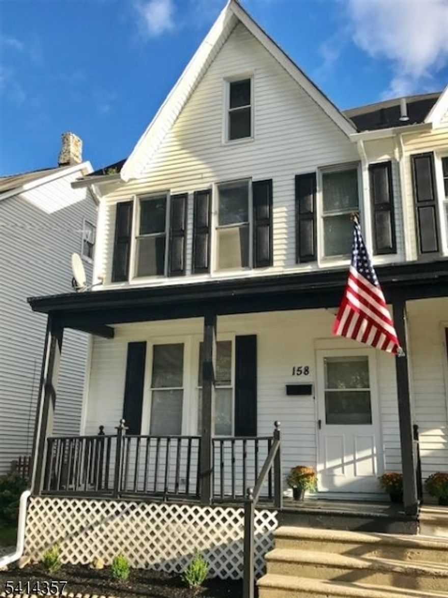 Spacious and charming recently updated half-duplex featuring 3 generously sized bedrooms plus aversatile flex room ideal for a possible 4th bedroom, office, nursery or exercise space and a newly updated main bath. The first floor offers a modern eat-in kitchen with new stainless appliance suite including a 5-burner gas range, large 26 cu ft side-by-side refrigerator and over the range microwave; a dining room, and a spacious living/family room. Just off the kitchen is a full bath, designated laundry area with hookups, and access to the fenced backyard. Recent improvements include updated electric and plumbing, new windows throughout, new lighting fixtures/ceiling fans, fresh interior paint, updated vinyl plank flooring and carpeting. This home is truly move-in ready! Additional highlights include an updated, efficient three-zone gas heating and up to 3 off-street parking spaces in the rear. Home warranty provided to buyer! For those seeking a multigenerational living opportunity or investment potential, the seller may consider selling the attached duplex on right side as a package.