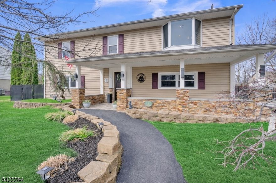 Step into this beautifully renovated raised ranch and feel instantly at home. The main level welcomes you with a bright and inviting living space, featuring gleaming high-end tile floors and recessed lighting throughout. The room, along with a versatile bonus room on this level, offers a warm and cozy atmosphere with a gas fireplace perfect for relaxing evenings or entertaining guests.Upstairs, the second level is dedicated to rest and privacy, offering generously sized bedrooms, each complete with ceiling fans. All bedrooms, including the primary, share the main bathroom, providing a practical and comfortable layout.The layout flows seamlessly into a separate dining area, where a charming bay/bow window fills the space with natural light. The kitchen is thoughtfully designed with warm wooden cabinetry, granite countertops, and a convenient breakfast bar, along with direct access to a spacious deck with durable Trex decking ideal for outdoor dining or relaxing.Additional highlights include an attached one-car garage, a storage shed, and a large fenced-in backyard situated on a double lot, offering both privacy and endless possibilities.This move-in ready home blends comfort, space, and functionality perfect for everyday living and entertaining.