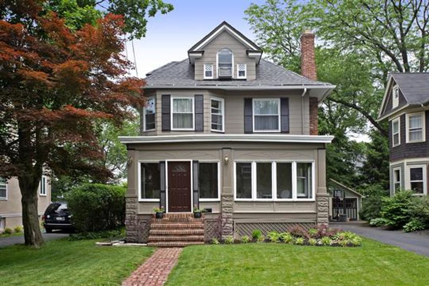 Welcome to 22 Mott Place, a well-maintained Colonial offering classic character, natural light, and a versatile layout in Rockaway Borough. The enclosed front porch provides a bright and welcoming entry into the home, leading into spacious living and dining rooms with an easy flow for everyday use.The first floor features a full bathroom with stall shower and an eat-in kitchen with direct access to the backyard. The second floor includes three bedrooms and a full bathroom, while the finished third floor offers additional flexible space suitable for a home office, recreation area, storage, or guest use.The backyard expands the living space with a deck, patio, and above-ground pool. A detached garage and private driveway provide convenient parking and storage options.Located close to local schools, parks, shopping, dining, and major commuting routes?including Routes 80, 46, and 10?and within minutes of the Denville train station and bus to NYC.  This property offers both comfort and accessibility in a central Rockaway location.