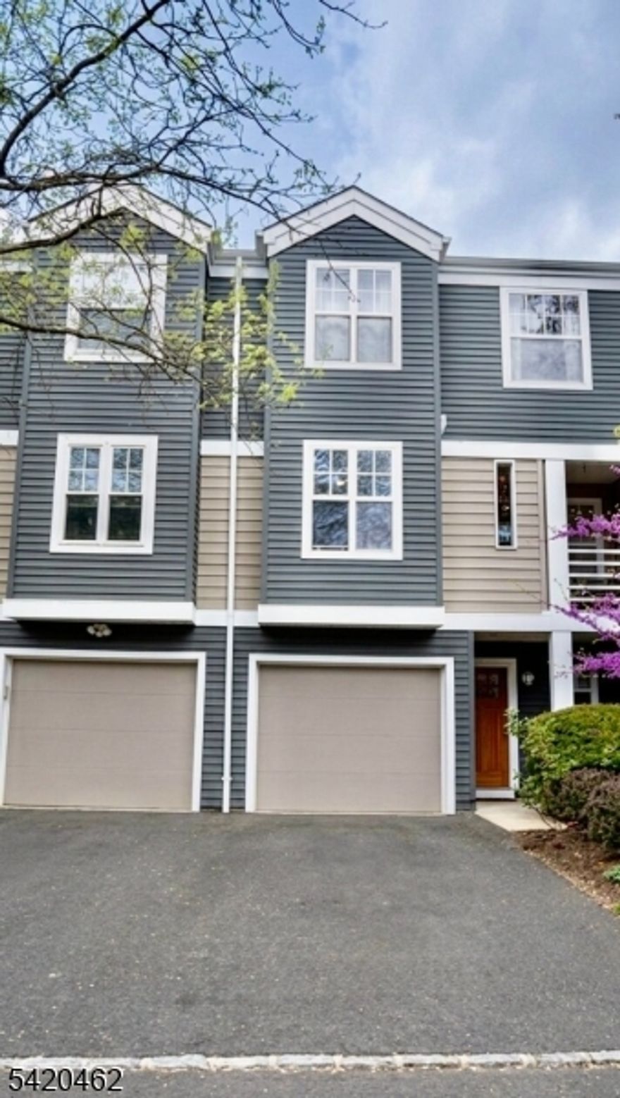 Meticulously maintained 3 Bed, 3.5 bath 3 floor Townhouse for sale in the prestigious Crossroads Community at Bridgewater.  Renovated Kitchen and 3.5 Baths with Wooden and Carpet flooring available in move in condition. 3 floors of well maintained spacious living bliss. One Car garage with driveway parking and ample but safe parking areas in the community. A serene but lively Community with a long walking trail encircling the entire Community spread over few acres, a Park with Play area , Basketball court, a beautiful Pond with a concrete Promenade and sitting area. Very safe and well maintained Community managed by elected HOA who diligently ensure periodic maintenance of buildings, Roofs Roads and landscaping with no compromise on quality. A quiet but scenic Community tucked away in midst of aesthetic landscaping, wooded area, pruned Shrubs and flower beds in a safe neighborhood.Added to above are Blue Ribbon schools with transportation and the Community is located close to much sought after Common Mall, Township Office, Fitness Centers, Hotels, Corporate Offices, Shopping, Dining, and well connected  for Commuters to NJ Transit, with proximity to major highways including I-287, I-78, Routes 202, 206, and 22.