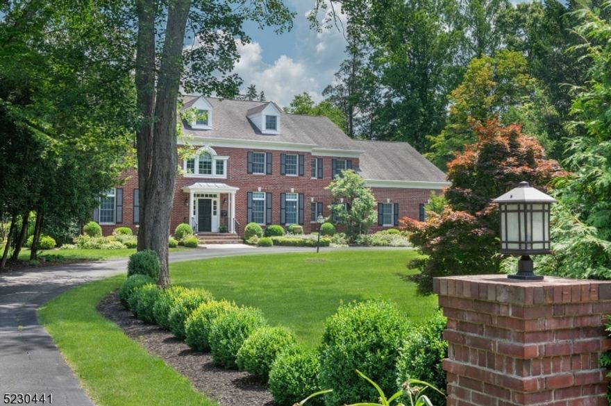 You can now own one of Madison finest estates by legendary DeMarzo builders. This home is nestled on an expansive 1.2 acre level lot, surrounded by mature landscaping. The foyer is highlighted by the grand staircase. The formal living room features a fireplace and custom moldings. Entertaining is a breeze. From the formal dining room, to wet bar, to the expansive kitchen. Gather in the great room with its vaulted ceilings with wood beam accents and fireplace. The first floor offers an office/7th bedroom w full ensuite bath. A back entrance provides cubbies for coats and laundry room. The grand staircase has views over the balcony to the family room and foyer. The Primary Suite is a luxurious and features a tray ceiling, custom moldings, French doors to the custom California closet. The spa like bathroom, 2018, features a freestanding tub, tile shower with glass enclosure, water closet, double sink vanity and a bank of custom cabinets. The 2nd floor encompasses two Jack-Jill bedrooms with a full bath, 2 bedrooms with ensuite baths and an additional 6th bedroom. The finished basement features a gym and areas for activities. Entertain in the park like backyard highlighted by the four-season sunroom, featuring heated slated flooring, vaulted ceiling, brick fireplace and more. The expansive slate patio is perfect for dinner parties. The raised spa, with fountain features, is the place to be and relax. The level backyard is the perfect spot for fun and games and is fully fenced.