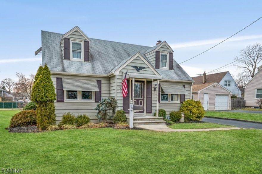 Well maintained home with country charm and suburban convenience!  Warm and inviting Cape Cod offers 3 bedrooms, 2 full bathrooms, and a detached one-car garage with a carport, outdoor storage shed, situated on a neatly manicured lot. Just off Interstate 287 in northwest Morris County, this home is less than a mile to schools, just minutes to the park, and close to all kinds of stores, restaurants, and businesses. Hardwood floors gleam across the large, bright living room, continuing into the formal dining room and a cozy enclosed porch with rustic wood paneling and access to the back yard. The eat-in kitchen is updated with countertops and backsplash, a double sink, and plenty of space for a dinette set. A large convenient bedroom and a full bathroom complete the main level. Upstairs, you'll find 2 spacious bedrooms with dormer windows and a full hall bathroom. The larger primary bedroom has multiple closets for ample storage and the other bedroom has two more closets. There's even more living space in the partially finished basement offering a generous recreation room, laundry area, and extra storage space.