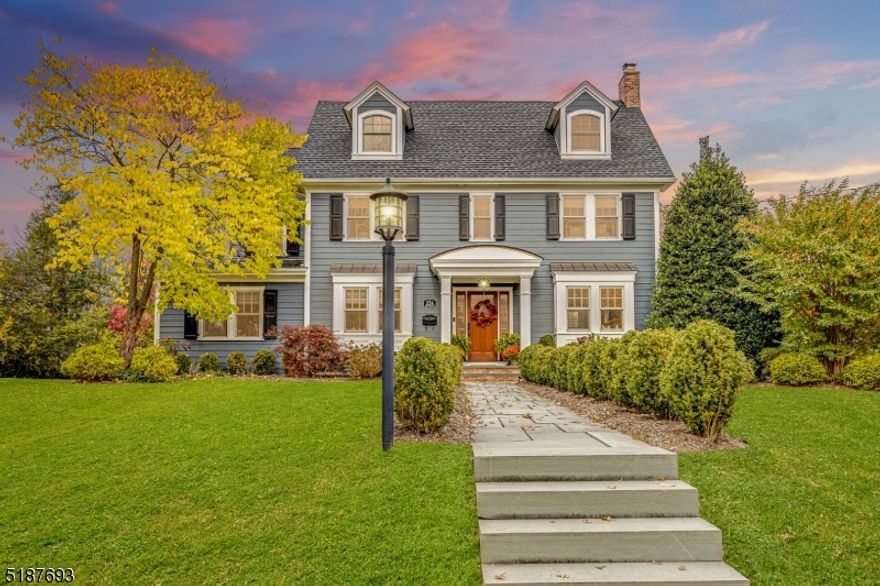 ABSOLUTELY STUNNING 5 BEDROOM CENTER HALL COLONIAL THAT HAS BEEN COMPLETELY RENOVATED WITH A 3 STORY ADDITION IN AN OUTSTANDING NORTH SIDE LOCATION WITH GREAT CURB APPEAL! Expanded and impeccably renovated this 5 bedrooms with 4 full & 2 half updated baths. Home features a fabulous chef's kitchen w/high end stainless steel apps, built-in fridge, large center island, dry bar w/wine fridge, full pantry, a bright dining area with banquet seating 8, family rm with gas fireplace, mudroom, custom built-ins w/french doors over looking blue stone patio and fenced yard. Completing the1st floor are the living rm w/built-ins, wood burning fireplace,& box beam ceiling, large foyer, formal dining rm & powder rm. New 2nd floor master suite w/bath, walk-in closet & laundry, 3 more bedrooms w/2 updated baths and a fabulous 3rd floor ensuite with updated bath and walk-in closet. Other updates & amenities include expanded & finished lower level with exercise rm, media area, game area & powder rm, hardie plank siding, newer roof(2017), boiler, AC, updated electrical, HWH, hardwood floors, custom moldings, wainscotitng, box ceiling & built-ins, new Anderson windows, custom blinds. The property has been professionally landscaped, the fenced back yard has been leveled with drainage, large new bluestone patio, front walkway & steps, exterior lighting, sprinkler system & a rebuilt 2 car garage. A TRUE WESTFIELD GEM IN A GREAT LOCATION! See virtual tour & floor plans.