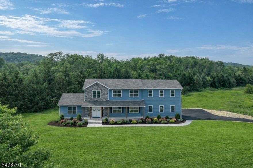 Welcome to Rolling Hills Estates, one of the most desirable communities in town. This stunning new construction home with a colonial floor plan that includes a primary bedroom ensuite on the main floor. Spanning 3,156 sqft, this residence boasts four bedrooms, plus a versatile office room, and 3.5 brand new bathrooms featuring all the amenities you desire. Enter through the impressive double doors into a generously sized living area. The master suite is complete with a large walk-in closet and a well-appointed bathroom that includes a double vanity and a stall shower. The chef's kitchen is outfitted with stainless steel appliances and an expansive center island, perfect for entertaining all night long. Upstairs, find a second full ensuite along with three additional bedrooms, each with walk-in closets, and a large bonus room suitable for entertainment or as an office. The basement offers extensive storage space, with the option to finish it for an additional cost. This home also features an attached two-car garage and a private backyard. Enjoy year-round activities, with Crystal Springs Golf Resort, Mountain Creek Ski Area, and numerous hiking trails just moments away.