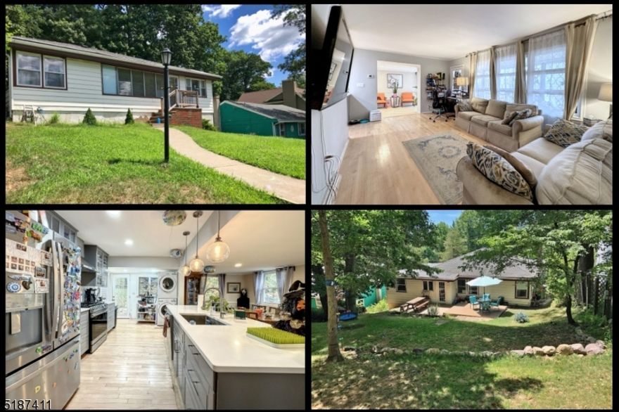 This remodeled White Meadow Lake Ranch has what you are looking for! New Kitchen, Hardwood Floors, enclosed front porch, yard, and the beach and athletic fields are practically around the corner. The basement offers great storage and laundry is just off the kitchen. All of this plus gas heat, dining room, open floor plan, central air and more. Dogs ok.