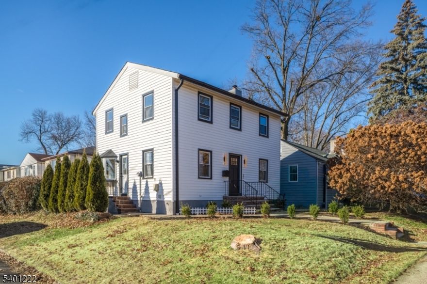 Welcome to 21 Lombardy Place-an exceptional, fully renovated home nestled on a quiet, tree-lined street in the heart of Maplewood.  Thoughtfully redesigned from top to bottom, this home blends modern luxury w/ timeless character, offering easy living just minutes from downtown Maplewood and only 1 block from DeHart park, NYC transportation and Maplewood's hottest section of town by Newark Way and its popular restaurant scene. Step inside to discover a bright, open layout featuring all-new flooring, recessed lighting and new oversized windows that flood every room w/ natural light. Brand-new kitchen boasts sleek cabinetry, quartz countertops and a suite of stainless-steel appliances perfect for everyday and entertaining alike. The renovated bathrooms feature contemporary tile work, high-end fixtures, the spacious bedrooms offer generous closet space and serene tree-top views. In addition, the main bath and loft include extremely high ceilings equipped with skylights. Fully finished lower level provides ideal space for a recreation room, home office, or gym. The top floor loft space truly accentuates the home's charm. Outside, enjoy a beautifully landscaped yard, newly paved driveway, a brand new roof and gutters, and additional patio space perfect for spending time outside. Additional highlights include upgraded electrical and plumbing, and a new 18,000 BTU AC unit on the first floor. Everything has been done for you. A rare Maplewood gem, renovated with care and style!