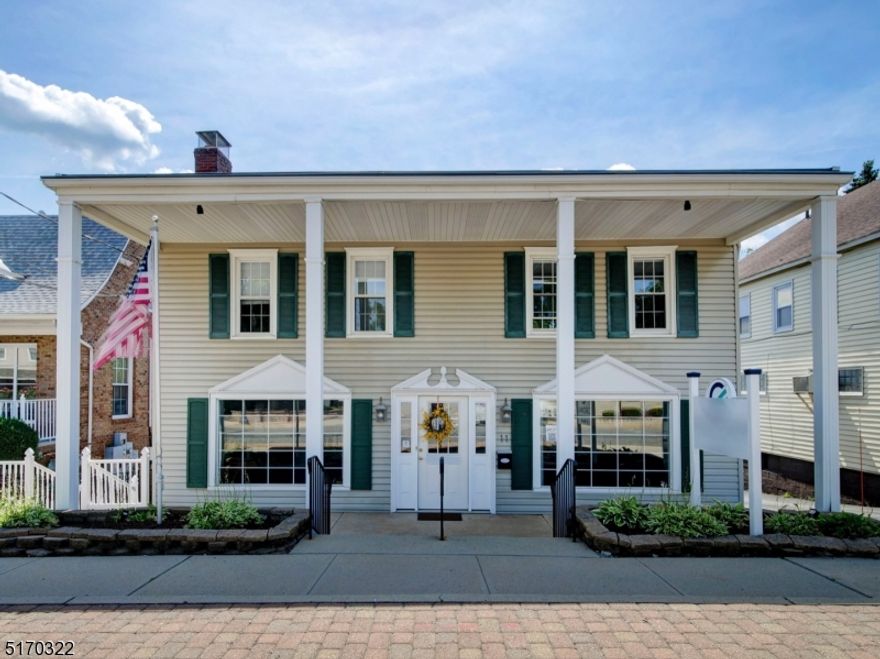 CHECK OUT THIS BEAUTIFUL BUILDING THAT WAS JUST FULLY RENOVATED IN 2021....AND IN A GREAT LOCATION.... DESIRABLE, HIGH TRAFFIC AREA OF SPARTA JUST MINS FROM LAKE MOHAWK. 4 LEVELS TOTAL...ENTER AT SPACIOUS FOYER WITH TWO OFFICES ON EITHER SIDE & NEW HALF BATH. SPACIOUS SECOND LEVEL HAS A CONFERENCE ROOM & COMMON WORK STATION AREA WHICH HAS OUTDOOR ENTRANCE TO BRAND NEW DECK....PERFECT FOR A DAY BREAK. TOP FLOOR FEATURES YOUR CHOICE OF 3 ADDITIONAL SPACIOUS OFFICES & REMODELED BATH. GROULD LEVEL FLOOR HAS ACCESS FROM FOYER OR BACK ENTRANCE FROM PARKING LOT. THIS FLOOR FEATURES NEW FULL KITCHEN, NEW FULL BATH, "LIVING ROOM/BREAK ROOM" WITH FIREPLACE AND VERSATILE BONUS ROOM WHICH COULD BE ANOTHER OFFICE, STORAGE ROOM, ETC. LARGE CLOSET & ACCESS TO BASEMENT PROVIDES LOTS OF STORAGE SPACE.  8 PARKING SPOTS INCLUDED IN THE PRIVATE LOT IN REAR OF BUILDING.  THREE SEPARATE ELECTRIC METERS; THREE HEAT ZONES. HOT WATER BASEBOARD HEAT; NEW ABOVE GROUND OIL TANK.  HIGH VISIBILITY LOCATION FOR THIS LOW MAINTENANCE, VINYL-SIDED BUILDING. PUBLIC SEWER & WATER****any change in residency will require will require approval from planning board.....NO REPRESENTATIONS MADE.