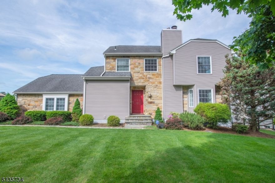 Terrific opportunity for community living in LongValley!  Well maintained Center Hall Colonial on level, manicured lot.  This home boasts updated kitchen and baths, windows, newly finished hardwood floors and brand new carpet.  Finished basement w possibility of home office, give this home additional living space! Large deck makes for great outdoor entertaining. Hastings offers a community pool, playground and tennis court.  Shopping, restaurants and golf all nearby.  Don't miss this opportunity- Long Valley Blue Ribbon Schools. Hackettstown mailing address 07840;