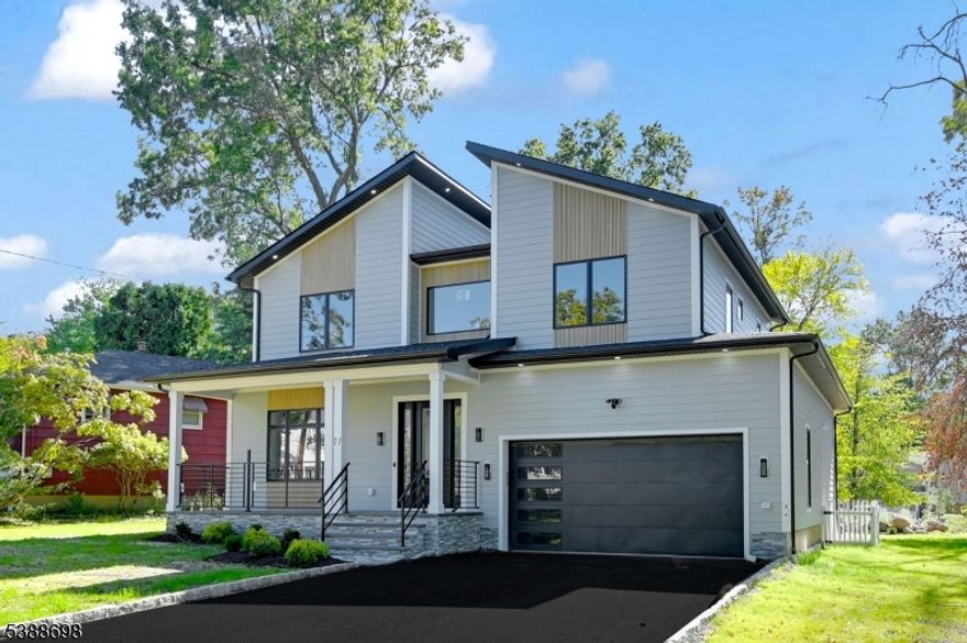 Welcome to this beautiful New Construction 6-bedroom, 5.5-bath home in one of Livingston's most sought-after neighborhoods. This residence blends modern elegance with everyday functionality across three spacious levels. Step inside to the two-story foyer that flows seamlessly into the open-concept living spaces. The gourmet kitchen, complete with a large center island, pantry, and premium appliances, connects to the family room for effortless entertaining. The first floor also offers a formal dining room, guest ensuite, powder room and direct access to the two-car garage with mudroom cubbies. Upstairs, retreat to the luxurious primary suite with a private balcony, dual walk-in closets, and a spa-like bath featuring a soaking tub and oversized shower. 3 additional bedrooms, including a Junior en-suite with walk-in closets, two others share Jack n Jill bath plus a convenient second-floor laundry room, ensure comfort. The fully finished basement is an entertainer's dream, featuring a spacious recreation room, bedroom, full bath, and ample storage. Situated on a quiet street, this home is part of Livingston's top-rated school district. Its central location provides easy access to NYC commuting options via bus, train, or major highways, while being just minutes from local shopping, dining, and parks.
