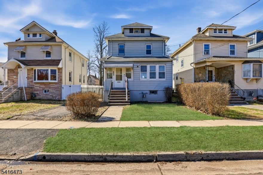 Welcome to 204 Pine St, a beautifully renovated colonial offering modern updates, classic charm, and a flexible layout in Roselle. The entrance welcomes you with a bright foyer/sunroom that sets the tone for the home, leading into a spacious living room, a formal dining room, and an updated kitchen with stainless steel appliances, a separate dining area, and clean contemporary finishes. The first floor also features a den or office space, ideal for work-from-home use or added flexibility. Upstairs, the home offers three spacious bedrooms, including one bedroom with its own sunroom, along with one full bathroom and an additional half bath. The third floor features an open layout perfect for an office, creative space, or storage use. Rich wood flooring flows throughout, adding warmth and character, while a detached one-car garage and generous lot complete the package. Conveniently located near shopping, schools, parks, and transportation, this move-in-ready home delivers comfort, style, and versatility grab it before it's gone.