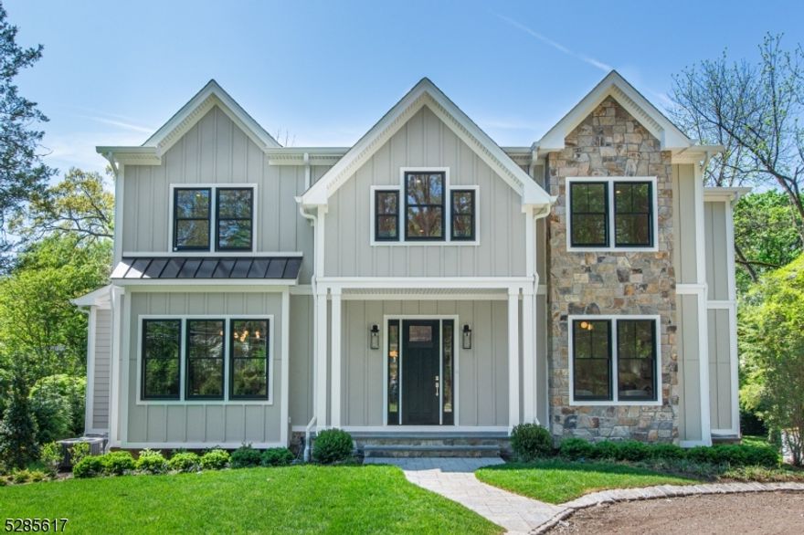 Exquisite new construction by award-winning architect Thomas Baio and renowned interior designer Karen Wolf of K+Co Living, this Short Hills residence is a masterpiece. The luminous entrance foyer, adorned with beautiful trim details, sets the stage for a suburban retreat. Expansive fl plan reveals a superior Custom Kitchen with expansive, 2 tier island, gorgeous walk-in pantry, wet bar, 2 dishwashers, 2 sinks, and premium Sub Zero & Wolf appliances. Custom millwork, tile details, and white oak flooring add a touch of sophistication throughout. First floor accommodates a formal dining rm, living rm, office, and convenient in-law suite. Kitchen seamlessly connects to a luxurious breakfast and sitting area, extending into family rm. Second fl boasts five generous br, including a remarkable PRIMARY SUITE with custom vanity, fireplace, and walk-in-closets. Additional highlights include a loft area and a conveniently located laundry rm. The basement is an entertainment haven, offering an enormous recreation rm and a br with a full bath. Enjoy outdoor living on the elevated patio overlooking a charming yard with extensive privacy landscaping. This home is within the coveted Millburn school district, near top-ranked Glenwood Elementary, a thriving downtown, and offers an easy NYC commute with steps to the train station. Access to major highways and EWR Airport in under 20 minutes makes this property an unparalleled opportunity. Just completed and ready for you to move right in!