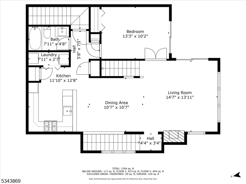 Clifton City, New Jersey 07012, United States, 3 Bedrooms Bedrooms, ,3 BathroomsBathrooms,Residential,Active,90084