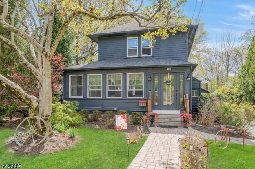 This beautifully renovated Charming Colonial offers a rare opportunity in the heart of Allendale, blending timeless character w/modern updates. The home is legally designated as a two-family property with top & bottom apartments offering flexibility for future use & investment potential! Current temporary use is as single family. Set on a generous double lot totaling .34-acre, featuring a large yard, spacious driveway & a detached two-car garage. Inside this home showcases a thoughtfully updated kitchen w/elegant marble countertops & Frigidaire appliances, along w/two fully renovated bathrooms. Freshly painted interiors and exterior, new flooring throughout, newer windows, & a brand-new roof provide a move-in-ready experience. The 1st floor is bright & inviting as front foyer opens to a living & dining room, a modern kitchen, a full bathroom w/stall shower, & a versatile bedroom or den. Step outside to a spacious 20 x 30 deck perfect for relaxing & entertaining. Upstairs, the second floor includes a full bathroom and three bedrooms (gas line & plumbing in one bedroom to easily convert back to a kitchen). The large unfinished basement provides storage, laundry & utilities. Classic charm & contemporary comfort make this home is suited for a variety of lifestyles! Ultimate convenience just 1/2 mile to the downtown train station, restaurants, shops & salons, to Crestwood Lake, and close to top schools!