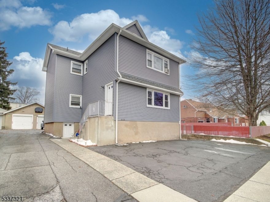 This charming 2-bedroom, 1-full-bathroom rental boasts an updated eat-in kitchen, spacious bedrooms, and a large family room. There is a driveway parking spot, supplemented by street parking. Washing machine in unit, dryer in basement. Tons of storage and workplace opportunities in basement. Conveniently located steps away from Ridge Road, this property offers easy access to public transport (approximately 2 blocks from the bus station and train station). ShopRite is approximately 2 blocks away. Situated approximately 15 minutes outside vibrant NYC (approximately 9.5 miles), this home combines suburban tranquility with close proximity to city life. Tenant is responsible for all utilities including water, electric, gas, cable, internet, and TV. All applicants must have a credit score of 670 or higher, must have a 3:1 income to rent ratio. NTN report required.