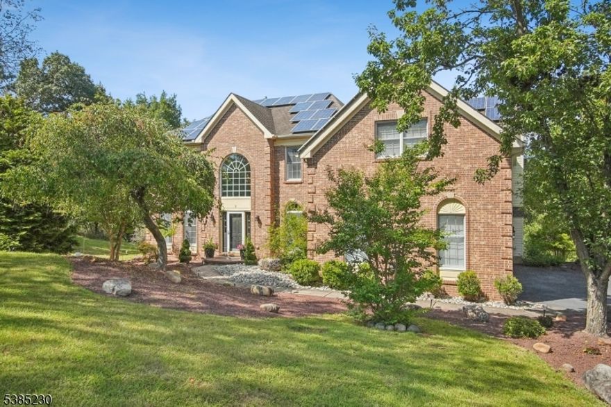 Nestled on four private acres at the end of a quiet cul-de-sac, 9 Stark Court blends timeless curb appeal with thoughtful updates that make living easy. With 4 bedrooms, 2.5 baths, and more than 3,000 square feet, this brick-front Colonial offers a balance of comfort and flexibility.Recent improvements bring peace of mind: owned solar panels, updated well and septic, newer hot water heater, HVAC, and a partial roof replacement. Inside, fresh flooring, trim, and paint brighten the home, while the finished walk-out basement provides versatile space for fitness, office, or recreation. A three-car garage and extended driveway add convenience for storage, hobbies, or multiple vehicles.The interior layout flows naturally from the kitchen to sunlit living spaces and out to a spacious deck overlooking tree-lined acreage ideal for entertaining or unwinding at day's end. Outdoors, enjoy the privacy of your own retreat without losing connection to daily conveniences. Flemington's shops, dining, and community events are just minutes away, with easy access to Routes 202/31, NJ Transit rail, and commuter bus service to Princeton, New York, and Philadelphia.9 Stark Court isn't just a property. It's a chapter waiting to be written space, privacy, and lasting quality for the life you've imagined.A rare opportunity to own both space and confidence in a prime Ringoes location 9 Stark Court is ready for its next chapter.
