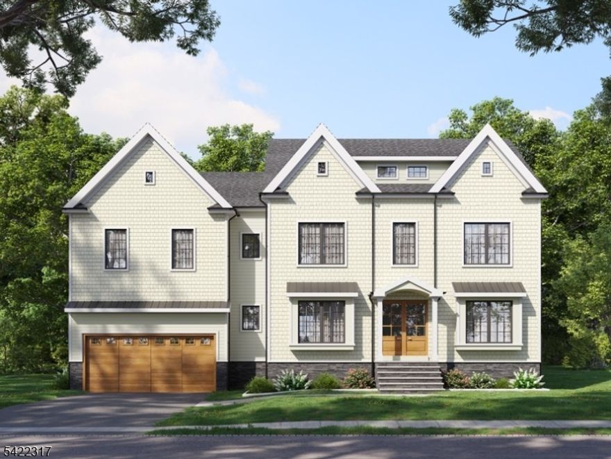 This exceptional new construction home showcases the finest in luxury living, featuring high-end finishes, refined architectural details, soaring ceilings, and rich hardwood floors throughout. Thoughtfully designed for both everyday comfort and elegant entertaining, the home offers seven bedrooms, seven full baths, and two powder rooms. A seamless open-concept layout highlights the stunning kitchen and family room, anchored by a fireplace and designed for gathering. The chef's kitchen is equipped with professional-grade appliances, an oversized pantry, and abundant cabinetry, while sliding doors open to a beautifully landscaped, level backyard with a paver patio with perfect flow for indoor-outdoor living. A flexible sitting room/home office adds versatility to the main level, along with a convenient in-law suite and a mudroom with direct access to the oversized garage. Upstairs, the private primary suite is a true retreat, featuring two walk-in closets, an accessory room, and a spa-like bath. Four additional bedrooms, each with en suite baths, and a well-appointed laundry room complete the second level. The incredible lower level expands the living space with a large recreation room, gym, bedroom, and full bath offering endless possibilities for work, wellness, and play. An added bonus is the finished third level with a powder room.