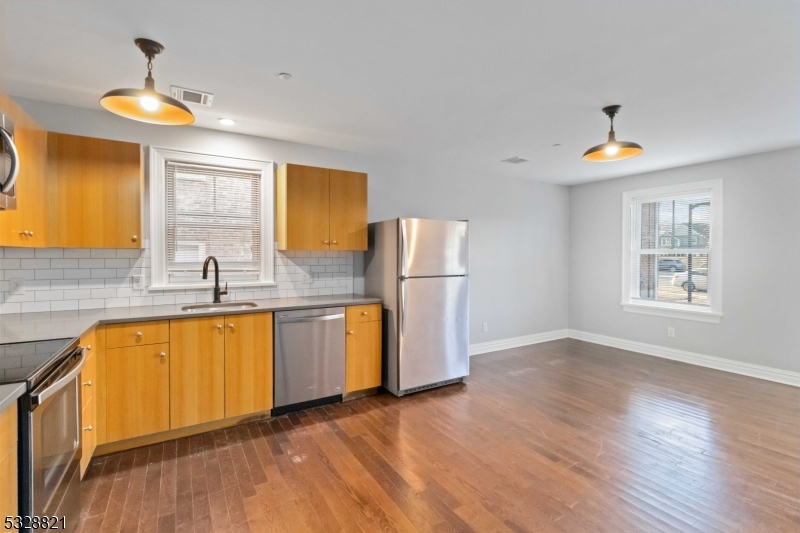 This beautiful 1-bedroom, 1-bathroom apartment in the heart of Morristown, NJ, offers a perfect blend of comfort and convenience. Located just minutes from downtown, the train station, and major highways, this home provides easy access to local shops, restaurants, and entertainment. Inside, you'll find a spacious, updated kitchen with modern appliances and a beautifully renovated bathroom. The apartment features central air and forced hot air for year-round comfort, plus in-unit laundry for added convenience. You'll appreciate the assigned off-street parking space, along with guest parking available for visitors. Available for immediate move-in, this unit is being offered with a two-year lease. Don't miss out on this fantastic opportunity to live in one of Morristown's most sought-after locations!