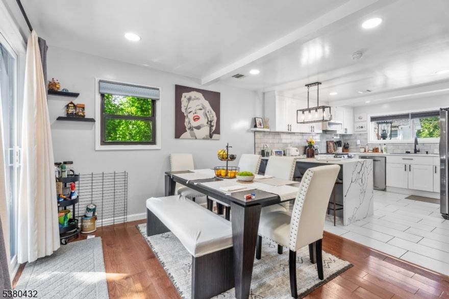 Move Right In! Beautifully Renovated 4-Bedroom, 2.5-Bath Mixed-Use Home in the Historic District of Hamburg This stunningly renovated mixed-use property offers the perfect blend of comfort, style, and business potential ideal for both living and working from home or making a smart investment. Located in the charming Historic District of Hamburg, this property makes an immediate impression with its sleek black matte roof, black gutters, modern vinyl siding, and a beautifully lit walkway featuring solar panels leading to a spacious 8-car Parking Lot. This property is 15minutes away from Mountain Creek! The remodeled commercial space is move-in ready and ideal for a variety of business opportunities. It features its own high-efficiency mini split system for year-round comfort. High Ceiling's .Step inside the residential space and you'll find: All-new energy-efficient windows A gorgeous kitchen with stainless steel appliances, ample cabinet and storage space, a stunning backsplash, and a modern layout Updated bathrooms featuring stylish vanities and popular fog-resistant mirrors with backlighting Four generously sized bedrooms An open concept living and dining area that's perfect for relaxing or entertaining A dedicated Laundry Room for added convenience Recessed lighting throughout and central air for comfort in every season This property is truly turnkey whether you're ready to move in, start your business, or both.