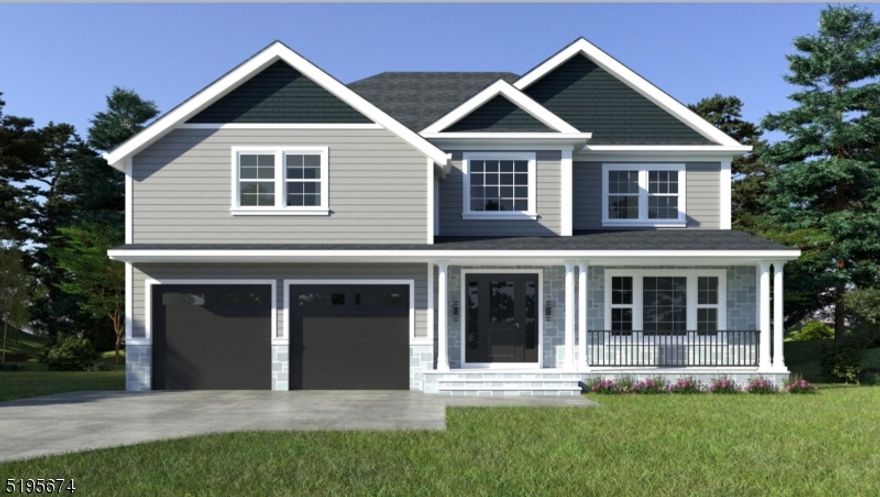 NEW CONSTRUCTION w 10 YR BUILDER WARRANTY. Gorgeous 6 Bed, 5 Full Bath, 2 Half Bath COLONIAL home w approx. 4,800+ sf of finished living space & 9' ceilings over 3 floors & located on a quiet cul-de-sac & backs to the golf course for endless views. Enter the 2 story foyer w sweeping staircase flanked by a formal LR & DR w extensive Millwork. Rich HW floors lead to expansive Kitchen & FR w FP w decorative surround, sliders to the deck leading to the paver patio below & overlooking the lush backyard. Kitchen is complete w high-end SS appliances, large center island, quartz counters, custom cabinetry & walk-in pantry. 1st floor en-suite. The 2nd floor is home to 4 beds w Primary Bed w huge walk-in closet w custom cabinetry & spa-like bath w soaking tub, stall shower & dual sinks, 2nd Bed w en-suite Bath, Beds 3 & 4 w Jack n Jill bath, walk-up un-finished Attic & Laundry. Finished walkout basement w 9' ft ceilings is equipped w a bed/office w egress, rec room w wet bar & full Bath and Half Bath. The perfect entertainers home!.