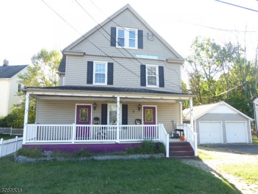 This is the first-floor unit of an owner-occupied two-family home, just half a mile from the Morristown Green and a half-block from Edward Hayward Park. Enjoy a covered front porch. The updated eat-in kitchen features a stainless gas oven, dishwasher, and refrigerator. A pocket door leads to a spacious primary bedroom with a ceiling fan. The second bedroom is 14x5 will fit a twin bed and requires an electric heater. Both bedrooms have three large windows for natural light. Recessed lighting, newer carpet, and wood flooring throughout. There's a bonus storage room and two off-street parking spots. An NTN background check is required. No laundry facilities, pets are negotiable.