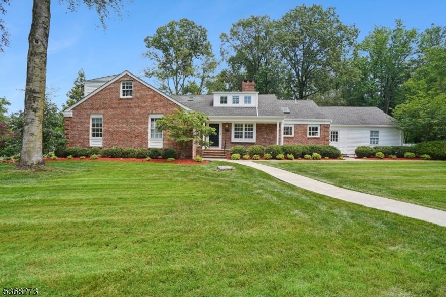 Masterfully renovated to perfection in 2024 in an ideal location on a quiet street on totally level 0.55 acre property with plenty of room for a pool in the highly rated Deerfield Elementary School District! This stunning home features great natural light with modern design, skylights & high end finishes throughout! The gourmet eat-in kitchen with skylights has crisp white custom cabinetry, top of the line appliances including Subzero refrigerator/freezer, 2 Dacor ovens, Kitchenaid dishwasher, 4 burner gas cooktop and Sharp microwave, gleaming quartz countertops, enormous living room with wood burning fireplace mantle & French doors opening to expansive bluestone patio & lush property. The adjoining dining room is perfect for entertaining. You will love the luxurious Primary Suite with lavish new bath. 2 additional bedrooms share a beautiful full bath. There is easy 1st level access to the attached 2-car garage. There is a 5th bedroom with full bath. The beautifully finished lower level features 2 oversized recreation rooms, a gorgeous media room, a large exercise room, laundry room & powder room. Plenty of space! The backyard is totally level, w/ stunning patio and lush landscaping. There is plenty of room for a pool. Ideal location close to Deerfield Elementary School, Gero Park, the town's rec center w/ youth baseball fields, the town pool, par 3 golf course, tennis & racquetball courts, and more, as well as spectacular Old Short Hills Park & Greenwood Gardens. Low Taxes!
