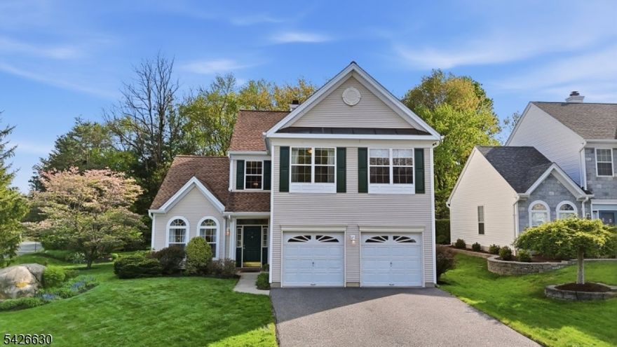 Welcome to 3 Bouwrey Place, a gracious 4-bedroom, 2 1/2 -bath colonial nestled on a coveted corner lot in the sought-after Lake Cushetunk community of Whitehouse Station. Thoughtfully designed for comfortable living, the main level offers a formal living room, elegant dining room, eat-in kitchen w/ breakfast area, & a warm family room, all flowing seamlessly for everyday life & entertaining. A first-floor laundry room & 2-car garage add everyday convenience. Upstairs, the primary suite is a true sanctuary. A spacious WIC keeps everything beautifully organized, while the spa-inspired ensuite bath invites you to unwind w/ a deep soaking tub & dual vanity. 3 additional well-proportioned bedrooms & a full bath complete the upper level. Step outside to a stunning patio enveloped by lush, mature perennials, a private outdoor retreat that blooms season after season, requiring little effort & delivering endless beauty. Major updates provide peace of mind: roof & gutters replaced (2018), driveway replaced (2015). Then there's the community, it isn't just a neighborhood, it's a lifestyle. Spend summer days at the resort-style outdoor pool, gather w/ neighbors at the clubhouse, stay active on the tennis courts, or enjoy a peaceful morning along the scenic jogging & biking path. Lake privileges bring a rare recreational dimension that most neighborhoods simply can't offer. It's the kind of place where neighbors become friends & every season brings something to look forward to.