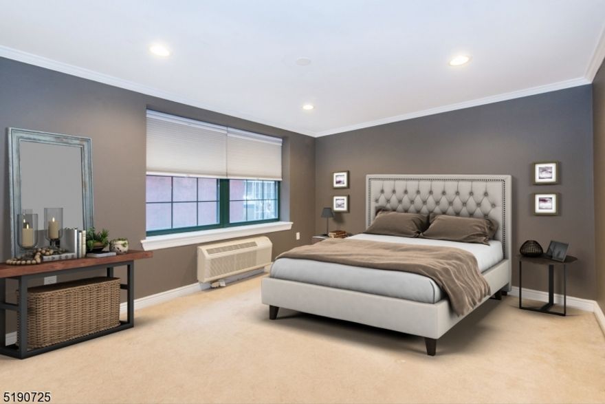 Immaculate 1 Bedroom, 1 Bath condo in the heart of Morristown with quality upgrades, elevator building with fitness center. Close to all the downtown shopping and restaurants. Parking in lot across street and a balcony off of the living room.