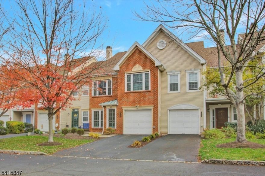 Rare 4-bedroom townhouse in the highly desirable Timberbrooke community of Bedminster! This beautifully maintained two-story home offers the perfect combination of space, comfort, and convenience in one of the area's most sought-after neighborhoods. Step inside to gleaming hardwood floors that flow throughout the main living areas, including the living room, dining room, family room, and kitchen. Recessed lighting, plantation shutters, and neutral paint colors create a bright, inviting atmosphere that feels move-in ready. The kitchen features wood cabinetry, granite countertops, and stainless steel appliances perfect for everyday living and entertaining. Upstairs, the spacious primary suite offers a cathedral ceiling, two walk-in closets, and a private bath with tub, separate shower, and dual-sink marble vanity. Three additional bedrooms provide flexibility for all your needs. Step outside to enjoy a private fenced yard with patio and shed, backing to a peaceful open common area ideal for relaxing or entertaining. Additional highlights include a whole-house water filtration system, newer water heater and stove, and pre-wiring for a Ring security system with three cameras.Timberbrooke residents enjoy fantastic amenities including a clubhouse, pool, tennis courts, basketball court, and playground, all in a convenient commuter-friendly location close to shopping, dining, and major highways.Homes with four bedrooms in Timberbrooke are rarely available don't miss this opportunity!