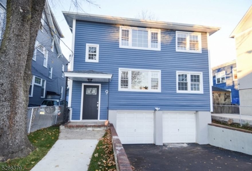 Be the first to live in this beautifully renovated 3 bedroom, 1 bathroom second floor unit. The stunning eat-in kitchen is equipped with stainless steel appliances, marble countertops, and a designer tiled backsplash.The open floor plan seamlessly connects the kitchen to the living and dining areas, creating a spacious and welcoming environment for both relaxing and entertaining. Additional amenities include hardwood flooring throughout, central air conditioning, laundry facilities, and access to the fenced-in back yard.  Situated on a quiet, no-through street this home is within 3 miles of Rutgers, Seton Hall & Kean Universities. Centrally located close to schools, shopping, parks, restaurants, and more, this home offers the perfect mix of convenience and lifestyle. Not to mention easy access to all major highways and public transportation making commuting a breeze!  Street parking is readily available, and the unit is ready for immediate occupancy. Don't miss the opportunity to call this one your home!