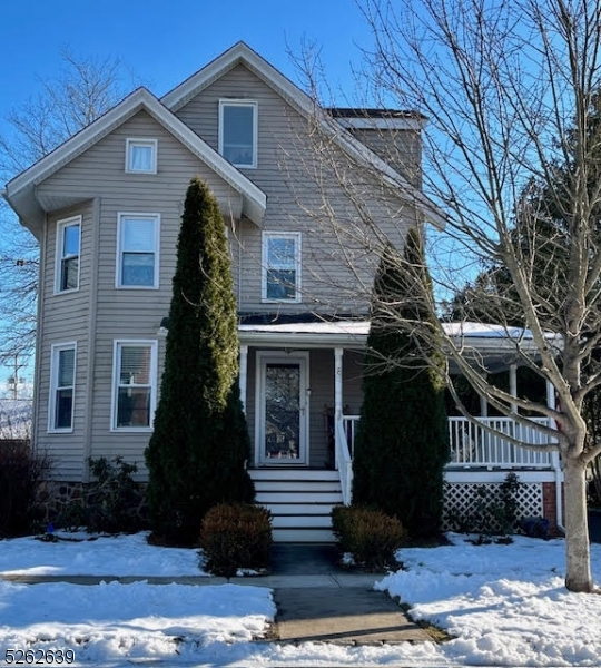 Charming renovated Victorian in the quaint town of Far Hills offering 4 beds and 2.1 baths. The gourmet kitchen opens to the dining area and family room and features cherry cabinets, stainless steel appliances and granite countertops. Sliding doors open from the family room onto a large deck. The primary bedroom, located on the 3rd floor, boasts an updated bath. The 2nd floor includes 3 bedrooms and an office. Close to amenities, the train to NYC and across from the Far Hills Polo grounds. Quick access to Rte 206, I78 and I287. 30 mins from Newark airport