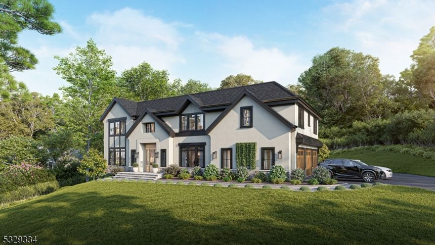 NEW CONSTRUCTION, This 7500 sq ft 7 bed/6.1 bathroom Colonial offers a perfect blend of timelesselegance and modern luxury. Nestled in the prestigious  Deerfield neighborhood of Short Hills, the housesits upon a gentle knoll, on a .69 acre lush property. The home boasts a 3 car garage and plenty of outdoor living space with a spacious patio and ample roomfor a swimming pool. The openconcept floor plan boasts 10' ceilings on the first floor and 9' on the second floor. The first floor features a doubleheight foyer, chef's kitchen with Sub-Zero and Wolf appliances that opens to the family room, guest suite,dedicated office/study, mudroom and abutler's pantry as well as a back kitchen. On the second floor, the nearly 950 sf primary suite offers avaulted ceiling, fireplace, huge dressing room, coffee station and spa like marble bathroom. The secondfloor also includes 4 additional bedrooms, 3 bathrooms and a laundry room. The lower level has an au pair suite, rec room and can be customized for a bar and wine cellar as well as space for a gym and/ormedia room. Enjoy downtown Millburn, the Mall at Short Hills,  the commute to NYC vis the midtown direct train,  not to mention the top rated Millburn Township schools.  Currently under construction with an estimated completion date of  May 2026  there is time  to customize some of the design to your own specifications. your dream home awaits.