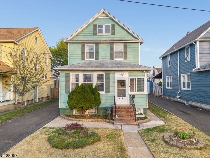 Welcome to this beautifully maintained colonial home located in a peaceful residential neighborhood close to parks, shopping, and dining. Just 30 minutes from New York City and 15 minutes from the airport, this residence offers both comfort and convenience. Step inside to an updated kitchen featuring granite countertops, stainless steel appliances, and a cozy eat-in area. The kitchen opens to a spacious outdoor deck complete with a built-in barbecue area, perfect for entertaining. The generous living room provides plenty of space for relaxing or hosting guests. Upstairs, you will find three well-sized bedrooms and a full hall bath, offering ample space.  The partially finished basement includes a flex room ideal for a home office, gym, or playroom and an additional full bathroom. Basement has a door to outside and access to main floor as well. Additional highlights include a detached garage and a newer HVAC system for year-round comfort. This property perfectly blends traditional charm with modern updates a wonderful place to Call home.