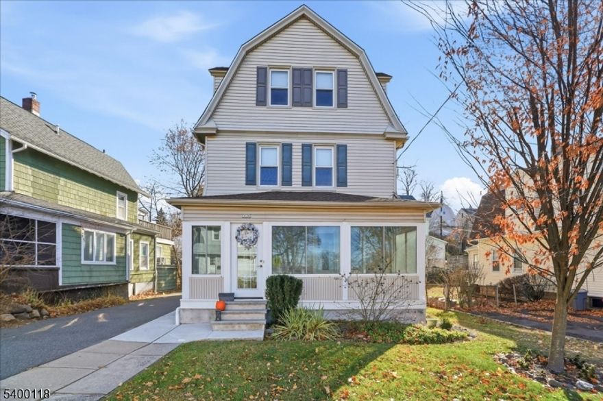 First Floor Apartment in the heart of Caldwell! This charming 1st-floor unit offers comfortable living with a spacious bedroom, bright living room, and an eat-in kitchen with a dedicated dining area. Enjoy the bonus of an enclosed front porch, perfect for relaxing or additional flex space. Basement access for laundry and significant basement storage add to the convenience. Tenants also have shared use of the rear yard and patio, ideal for outdoor enjoyment. Located just off Bloomfield Ave and steps from Downtown Caldwell, this home puts you close to everything: top-rated schools, beautiful parks, two town pools, NYC transportation, great restaurants, local pubs, and free summer concerts at the Gazebo. Experience the best of the Caldwell lifestyle with comfort and accessibility at your doorstep!