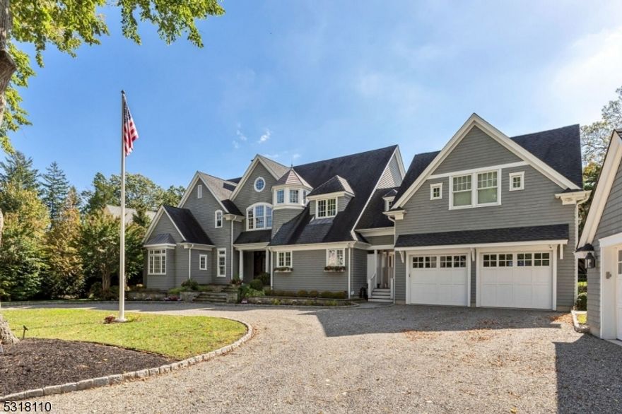 This waterfront home is the epitome of luxury and style set on .495 acreshowcasing views of the Toms River from all rooms. This pristine residence was custom built with extraordinary attention to detail & quality offering 13 rooms. The main level offers an open floor with great room w/fpl,chef's kitchen,formal dining area & primary suite,plus 2 powder rooms & laundry room. The second level is complete with an additional primary suite plus 4 additional bedrooms,with 2 full baths.The lower level offers a recreation room w/fpl,media area,gym,billiard room,bar & sun room. The property features a private beech, extended lighted dock, pool, firepit, outdoor kitchen, serving bar w/TV & manicured landscaping. The interior was designed with an open floor capturing river views from all rooms. There is an additional lot across the street that is included in sale. Relax and enjoy the sailing races on the river every Saturday.This home is complete with all amenities.