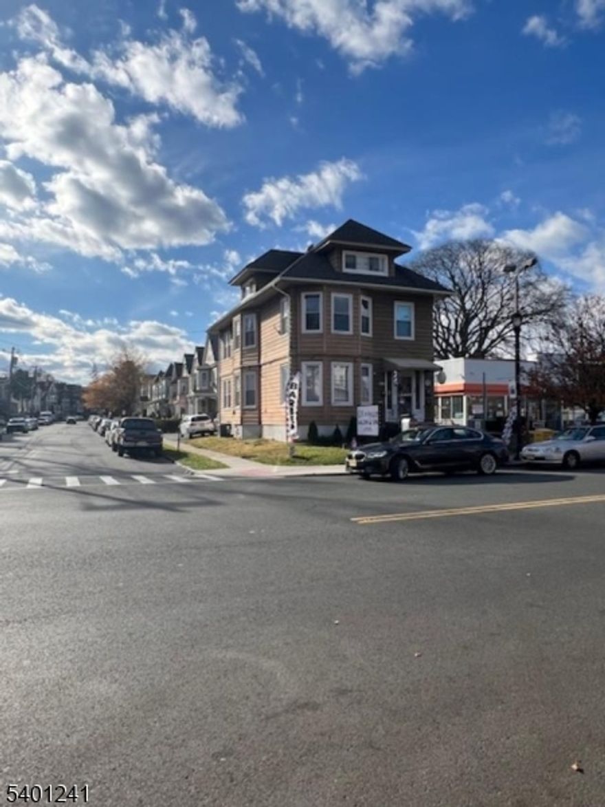 Great property situated on a corner on the busy business corridor of Morris ave in Elizabeth next to DD.Walking distance from train station and close to Kean college.