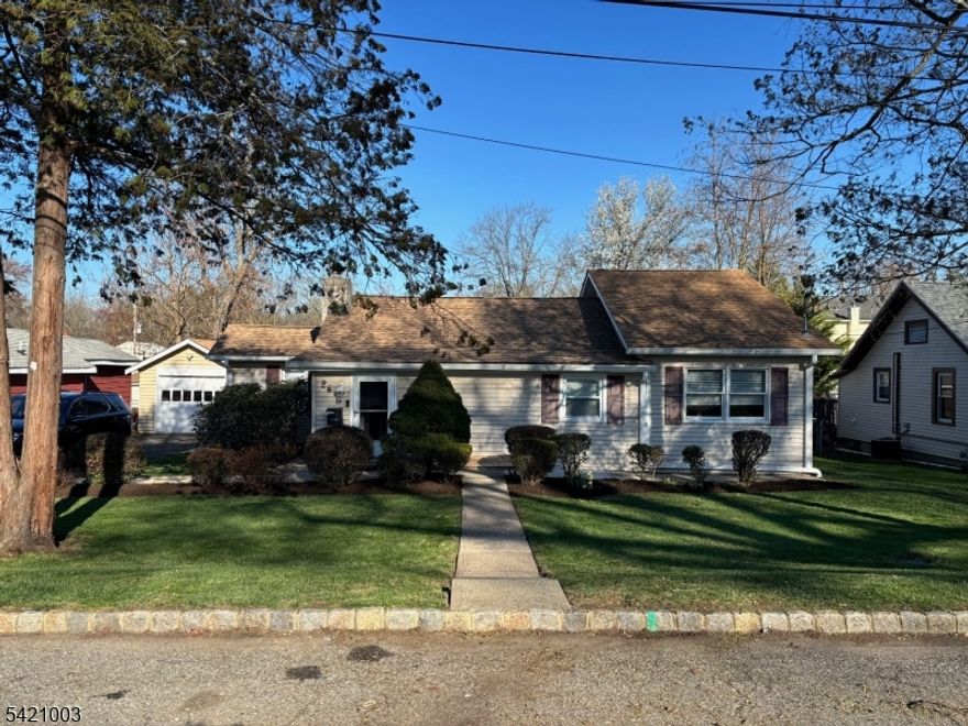 Welcome to 26 Mohawk Ave.  This nicely updated home offers a spacious living room with a cozy wood burning fireplace to enjoy throughout the year.  The incredibly large kitchen is a great space to cook and entertain.  Features include a breakfast bar, stainless appliances, tons of cabinet space and a bonus wine fridge.  There are also 3 bedrooms, a den, an updated full bath and  powder room with laundry.   The level backyard is the perfect space to relax or entertain with a large patio and grassy area.  The one car garage and shed provide additional storage space.  Located close to transportation, restaurants and shopping. This home is a fantastic find.