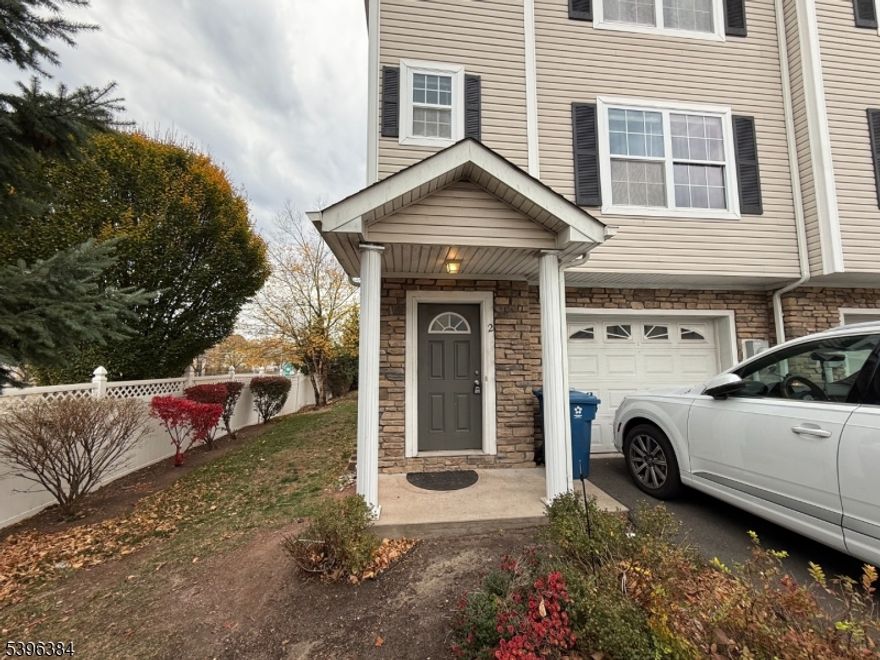 This end townhouse in Somerset Gate offers a blend of modern comfort and traditional style. Built in 2015, the home features three spacious bedrooms and 2.5 bathrooms, including an entry-level bedroom for convenience. The family room seamlessly connects to the kitchen, perfect for entertaining. Enjoy the warmth of wood floors throughout, enhancing the inviting atmosphere. 2 additional bedrooms on the 3rd floor, along with conveniently located laundry. The attached garage fits 1 car and additional storage. Prime location minutes from New Brunswick Train Station, Greyhound Bus Station, Robert Wood Johnson Hospital, Saint Peters Hosptial, Downtown New Brunswick, Rutgers University, and major highways Rt 27, 287, rt 1 for easy commute. Private Gated Community for additional peace of mind. Tenant responsible for all utilities and the first $150 of any repair.