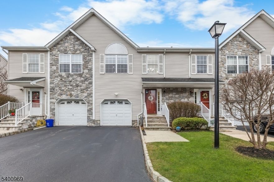 Welcome to NORTH EAST Facing Beautiful Colonial Style townhome in Somerset Glen Community;It is a 2095 SQFT space; Bright & well lit 3 bedroom, 2.5 bath home boasts beautiful updates throughout, 2 car parking(1 attached car garage plus 1 driveway)a fully finished basement in addition to an outdoor deck overlooking green lawn. Close to;Jersey Ave train station offering quick commute options to NYC,rt 27 is close by for direct bus options to NYC,close to Major NJ Turnpike,Rutgers University,shopping & restaurants.As you enter through North East facing front door,you will be welcomed through the entry foyer that has tall open double ceilings;on the main floor you will find a half bath,living room with gas fireplace,large dining room,kitchen that has beautiful bay window, in addition there is a large outdoor deck.As you make your way up through open railings to the 2nd floor you will find a nice landing opening to the foyer below;this level has a large primary suite,walk-in closet, en-suite/full bath.Additionally to complete this level there are 2 good sized brightly lit bedrooms with a closet & a full bath in the hallway.The home also features a fully finished basement,owners have carefully updated the whole basement to maximize the use of every inch of the space; here you will find a good sized recreational family room,full size laundry & a walk-in closet for additional storage.This home truly offers ALL from good space,to good commute options to a beautiful community living.